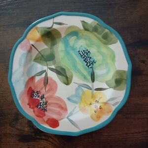 Pioneer Woman 8.5" Stoneware Dinner Plate Vintage Bloom